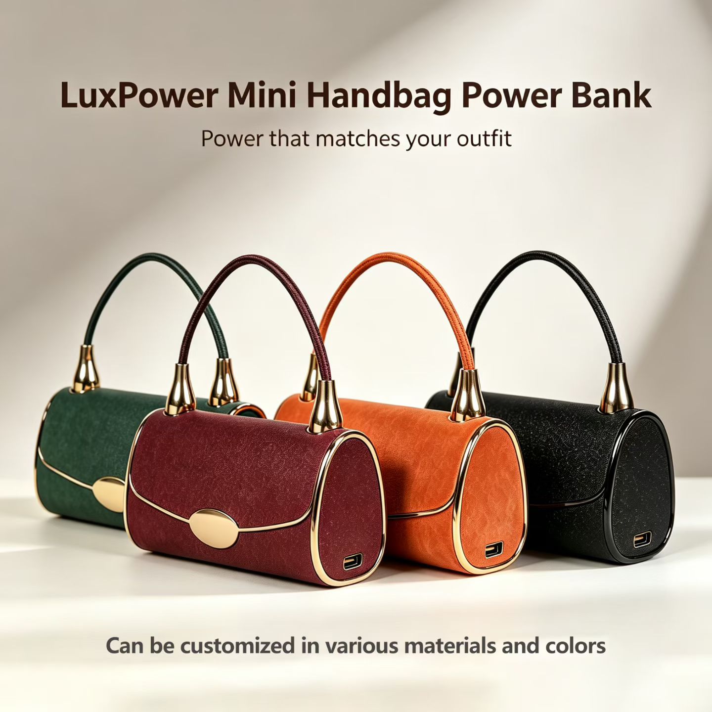 Luxury Handbag Power Bank 10000mAh Powerbank